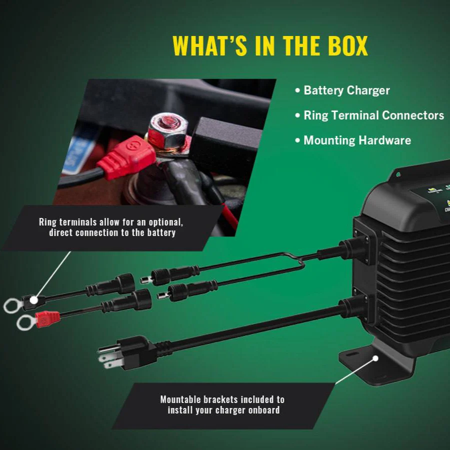 PowerPlus 12V 26 Amp Battery Charger and Maintainer - Image 7
