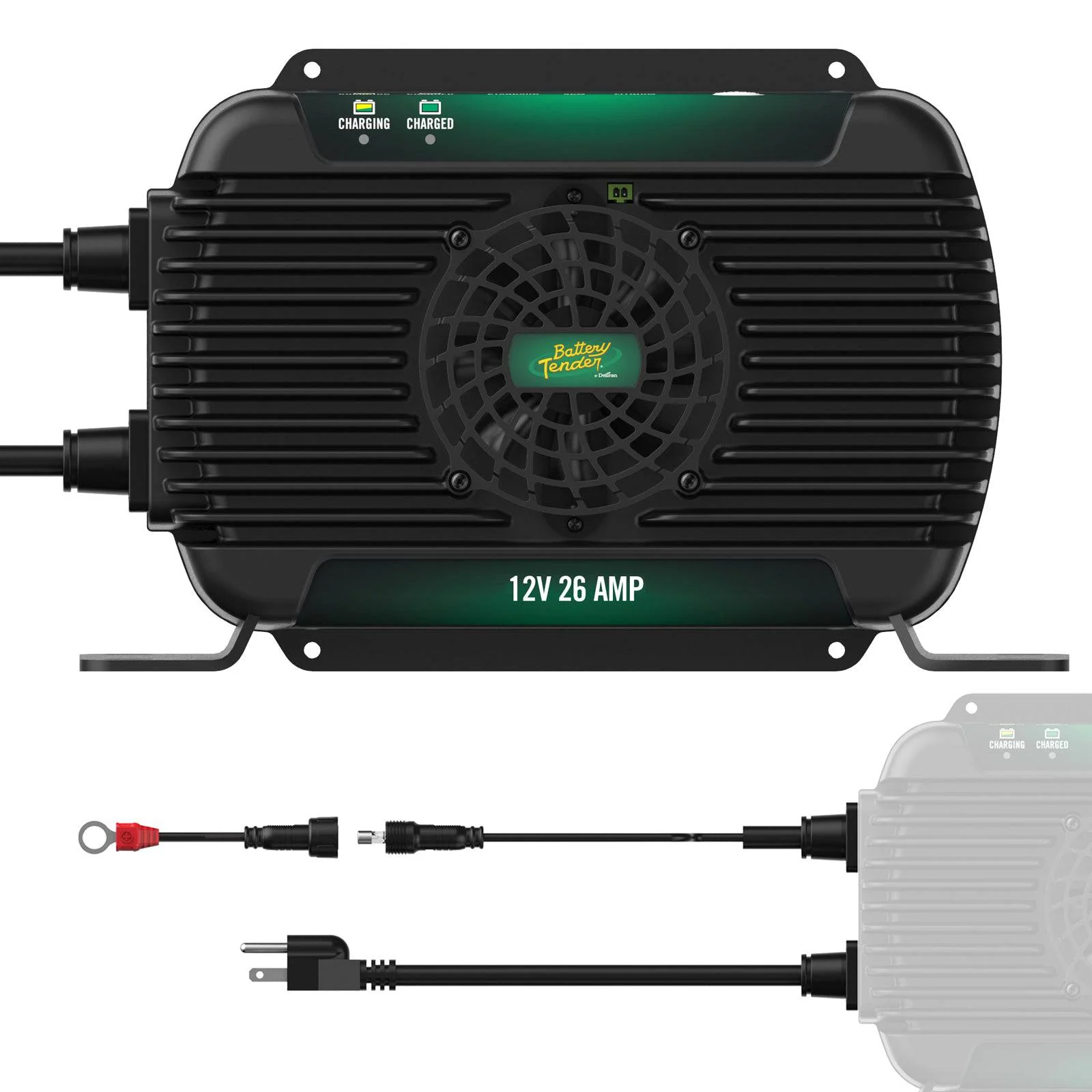 PowerPlus 12V 26 Amp Battery Charger and Maintainer - Image 9